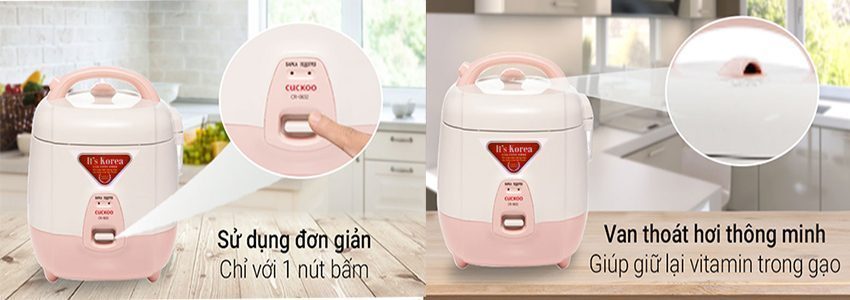 Nồi cơm điện Cuckoo CR-0632 - Hàng chính hãng