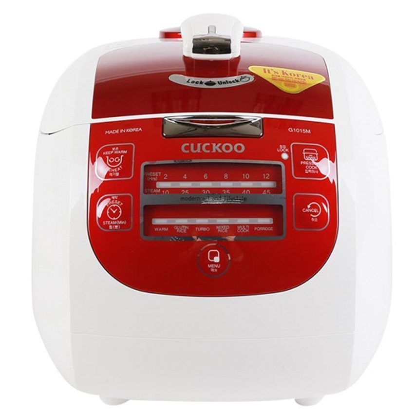 Nồi cơm - Áp suất điện tử 1.8 L Cuckoo CRP-G1015M-R - Hàng chính hãng
