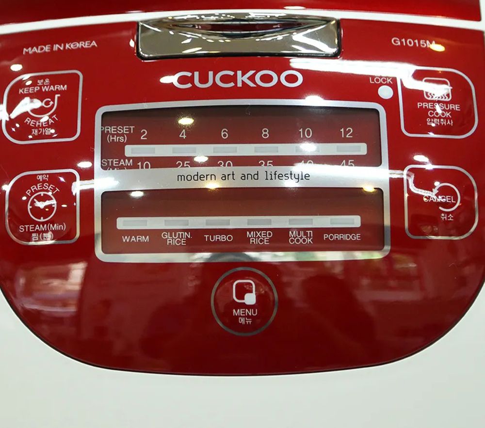 Nồi cơm áp suất điện tử 1.8L Cuckoo CRP-G1015MD - Hàng chính hãng