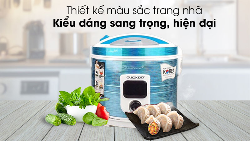 Thiết kế của Nồi cơm điện Cuckoo GK-208