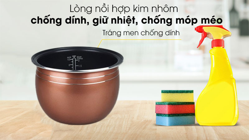 Lòng nồi của Nồi cơm điện Cuckoo GK-208