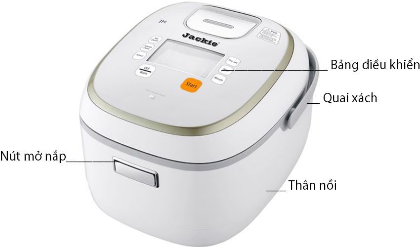 Nồi cơm điện Gali JK1719 - Hàng chính hãng