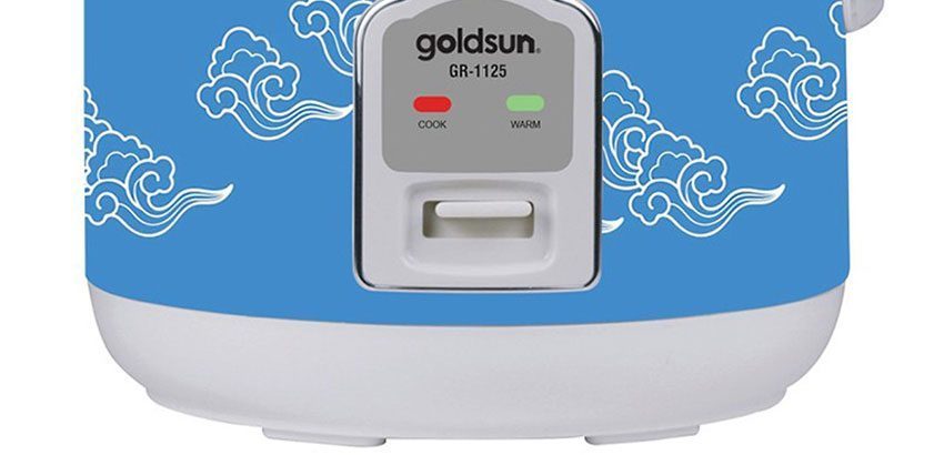 Bảng điều khiển của nồi cơm điện Goldsun Gr-1125