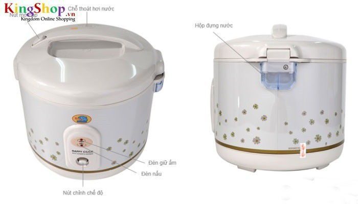 Nồi cơm điện Happy Cook HC-300 - Dung tích 3L