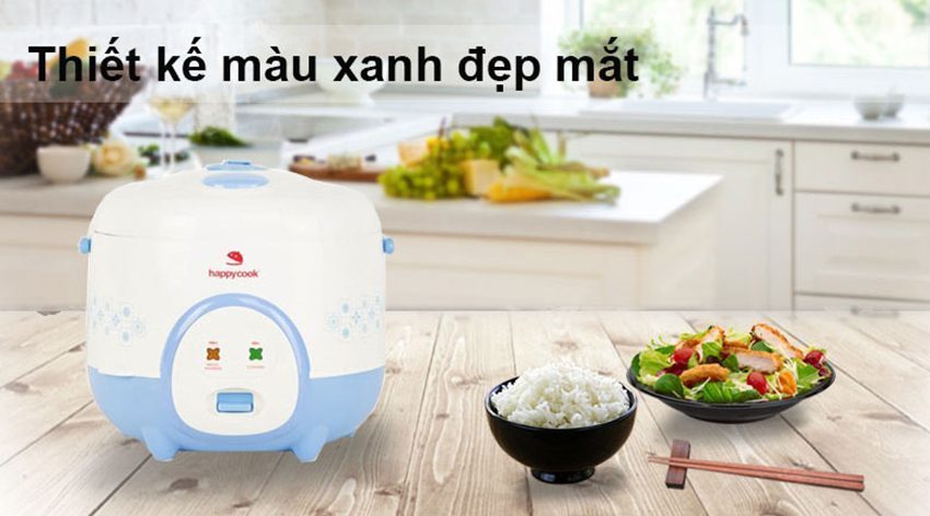 Thiết kế của nồi cơm điện HappyCook HC-120