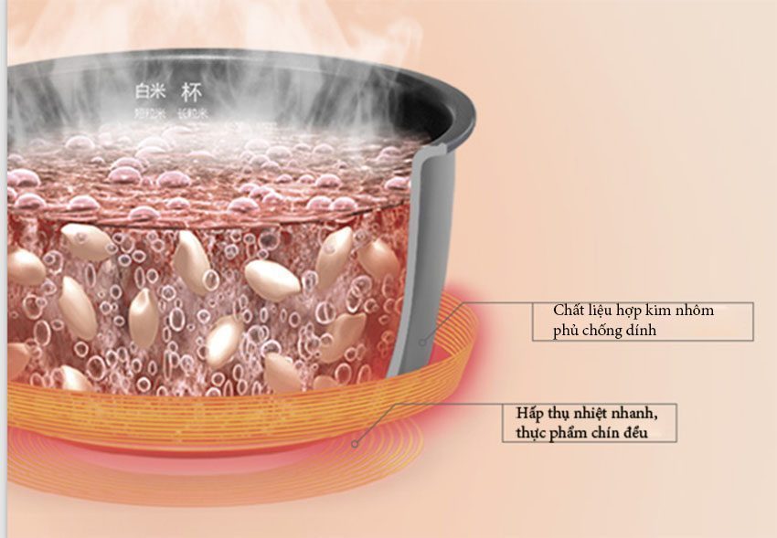 Công nghệ điện từ của nồi cơm điện IH đa năng Panasonic SR-T10HN8 (3L)