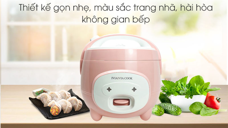 Thiết kế của Nồi cơm điện IVIAIVIA COOK MM-1800