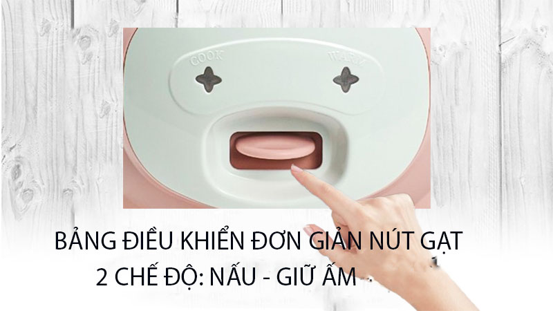 Bảng điều khiển của Nồi cơm điện IVIAIVIA COOK MM-1800