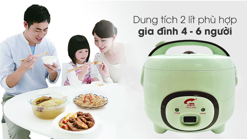 Nồi cơm điện Jiplai JL-NC2 - Hàng chính hãng