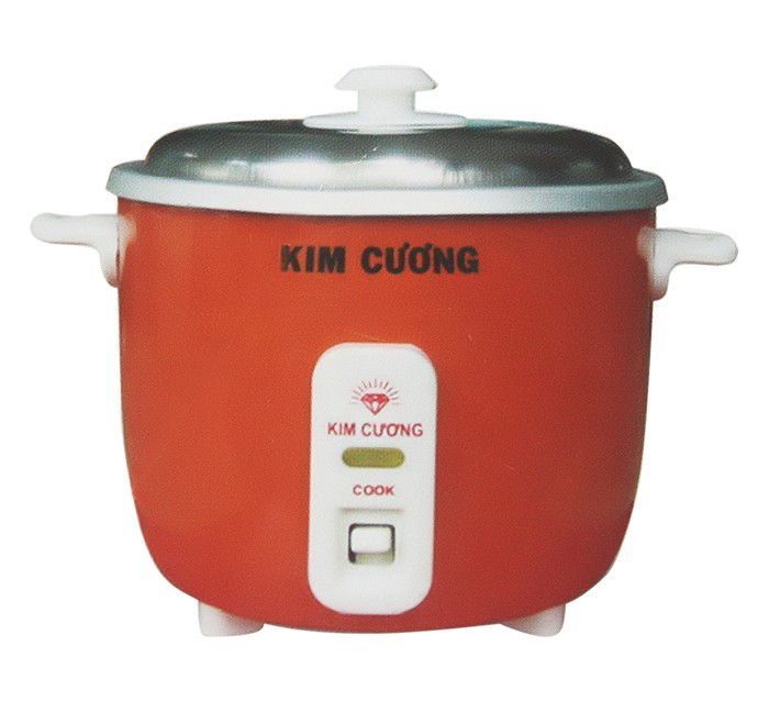 Nồi cơm điện Kim Cương KC-0.3LR - Nắp rời 0.3 lít - Hàng chính hãng