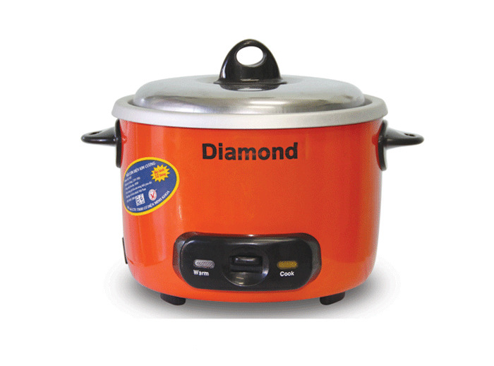 Nồi cơm điện Kim Cương nắp rời 0.8L - Dung tích 0.8L - Hàng chính hãng