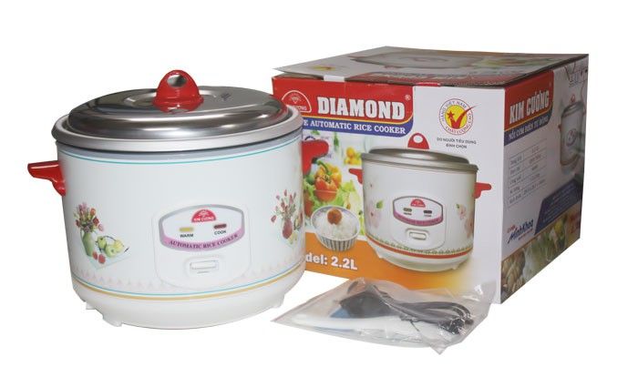 Nồi cơm điện Kim Cương KC-2.2LG