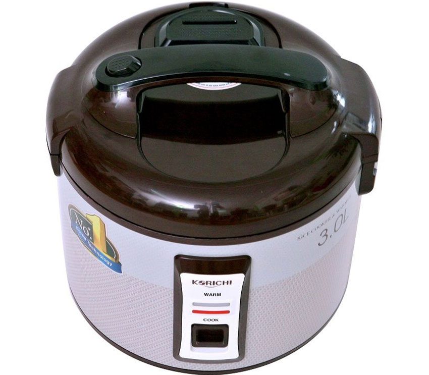 Thiết kế quai cầm cách nhiệt của nồi cơm điện Korichi KRC-1832