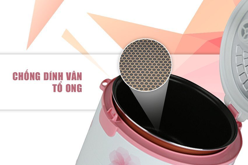 Nồi cơm điện Lock&Lock EJR446RED - Hàng chính hãng