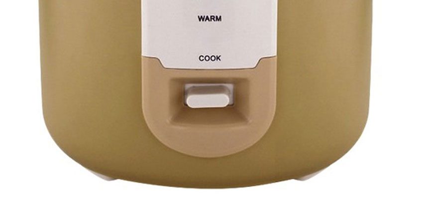 Nồi cơm điện Lorente LT-809 vơi bảng điều khiển nút gạt dễ dàng sử dụng