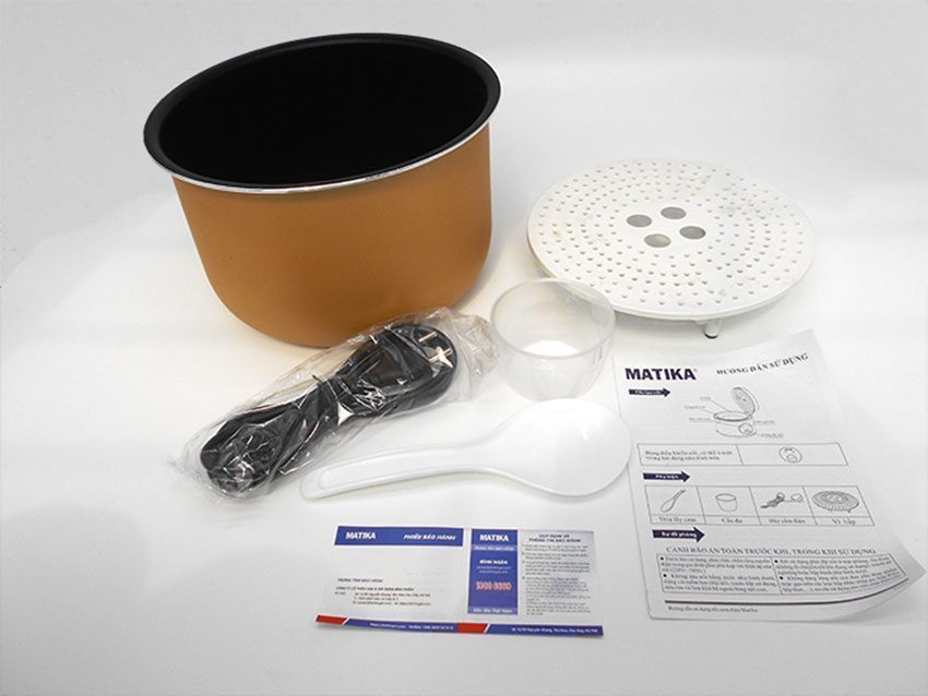 Nồi cơm nắp gài Matika MTK-RC05 - Hàng chính hãng