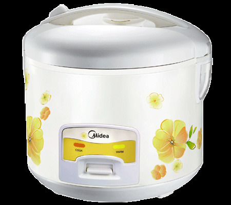 Nồi cơm điện nắp gài Midea CM-10SS - Dung tích 1 lít - Hàng chính hãng