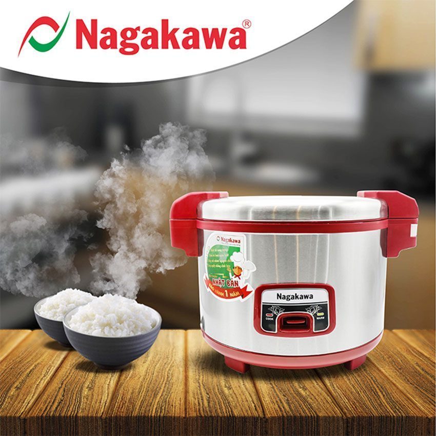 Nồi cơm điện Nagakawa NAG0108 - Hàng chính hãng
