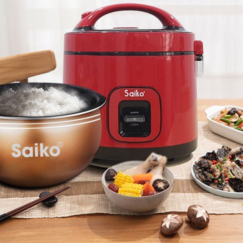 Nồi cơm điện Saiko RC-1823T - Hàng chính hãng