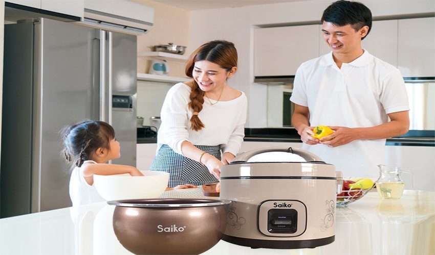 Nồi cơm điện Saiko RC-1824 - Hàng chính hãng