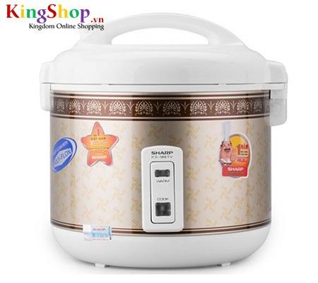 Nồi cơm điện Sharp KS-18ETV-RP - Dung tích 1.8L - Hàng chính hãng
