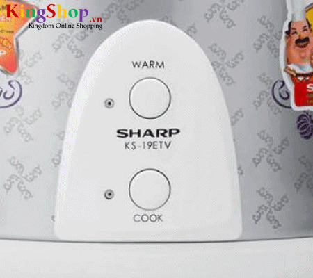 Nồi cơm điện Sharp KS-18ETV - Dung tích 1.8L - Hàng chính hãng