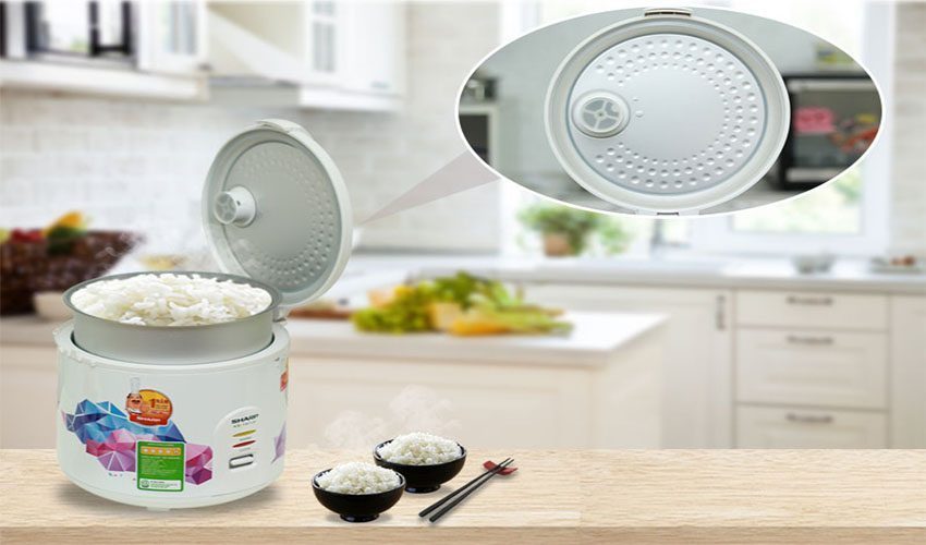 Nồi cơm điện Sharp KS-18TJV - Hàng chính hãng
