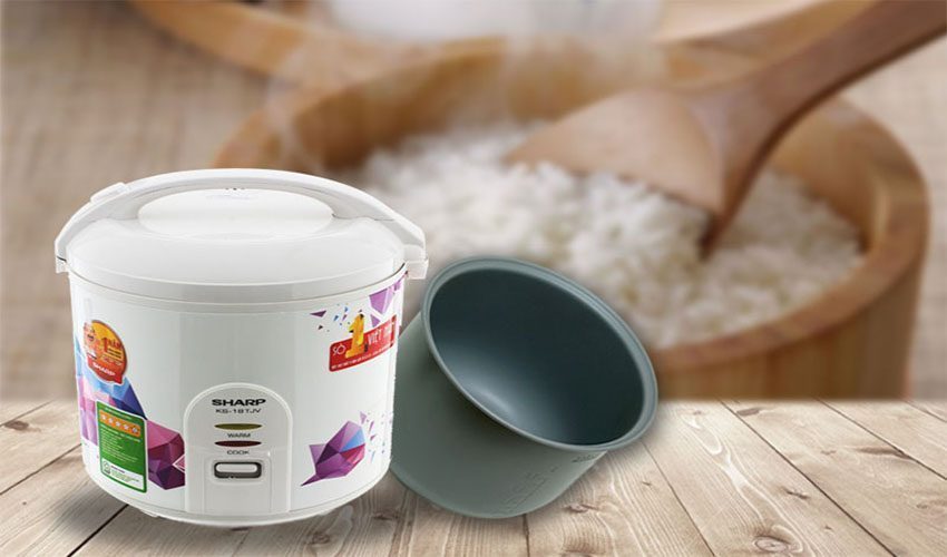 Nồi cơm điện Sharp KS-18TJV - Hàng chính hãng