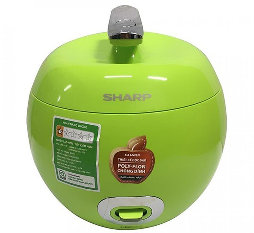 Nồi cơm điện nắp gài Sharp KS-A08V-G