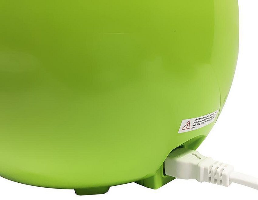 Thiết kế ổ cắm điện của nồi cơm điện nắp gài Sharp KS-A08V-G