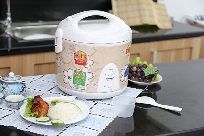 Nồi cơm điện Sharp KS-N191EV - 1.8L - Hàng chính hãng