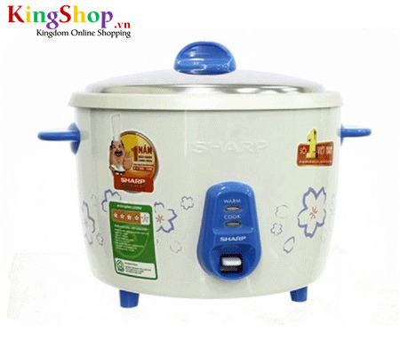 Nồi cơm điện Sharp KSH-218V - Dung tích 1.8L - Hàng chính hãng