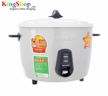 Nồi cơm điện Sharp KSH-219V - Dung tích 1.8L - Hàng chính hãng