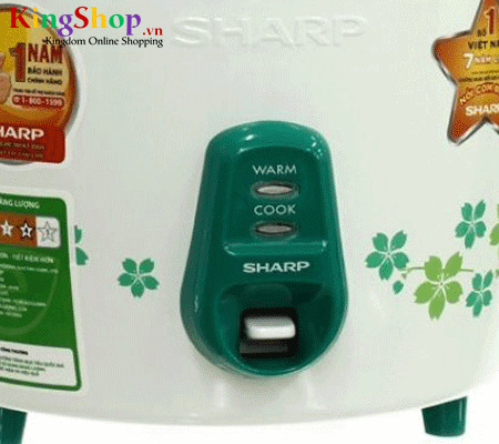 Nồi cơm điện Sharp KSH-317V - Dung tích 1.8L - Hàng chính hãng