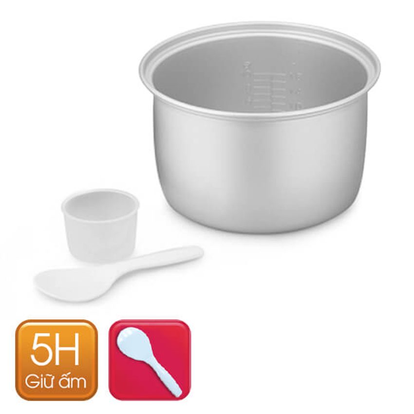 Nồi cơm điện nắp rời Sharp KSH-D06V - Hàng chính hãng