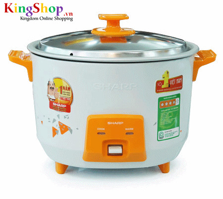 Nồi cơm điện Sharp KSH-Q18V - Dung tích 1.8L - Hàng chính hãng
