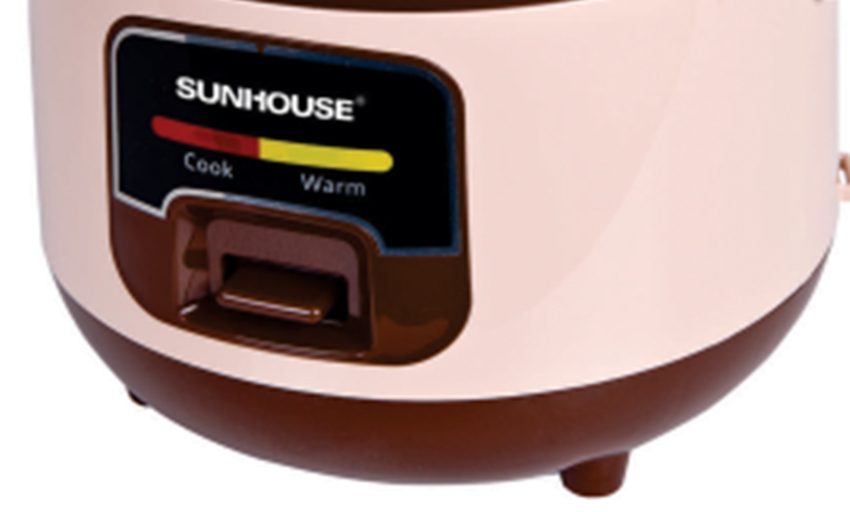 Nút gạt điều khiển của nồi cơm điện Sunhouse SHD-8208