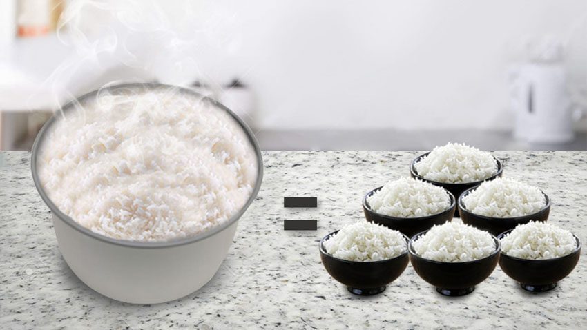 Dung tích của nồi cơm điện Sunhouse SHD-8616