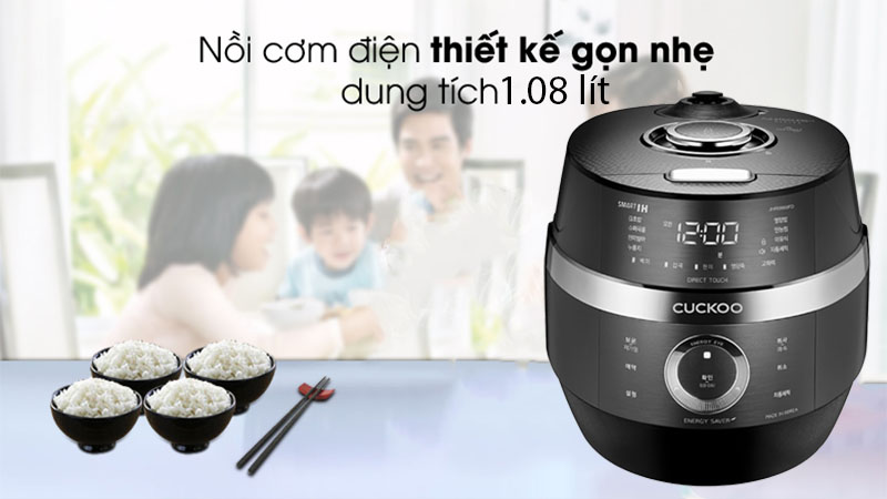 Dung tích của Nồi cơm điện cao tần Cuckoo CRP-JHR0660FD 