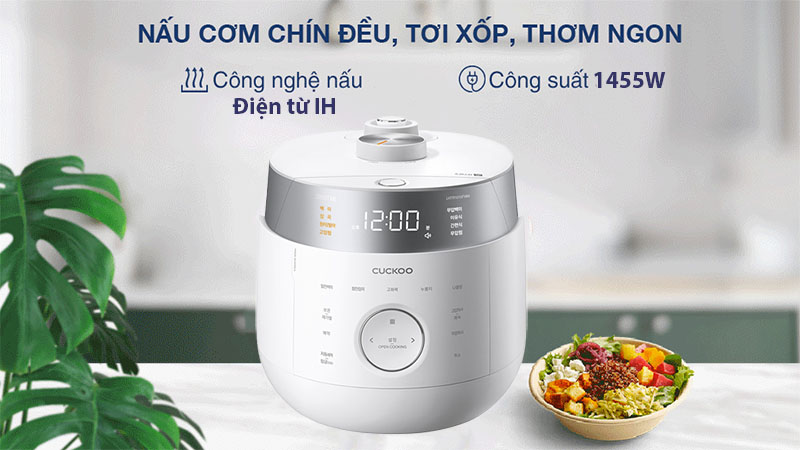 Công suất của Nồi cơm điện cao tần Cuckoo CRP-LHTR1010FW
