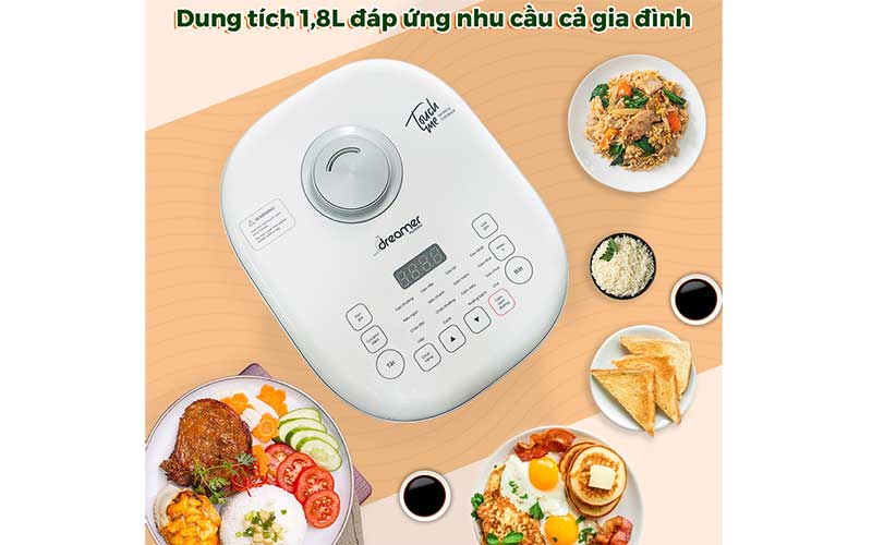 Nồi cơm điện cao tần Dreamer DKA-IRC118 - Hàng chính hãng