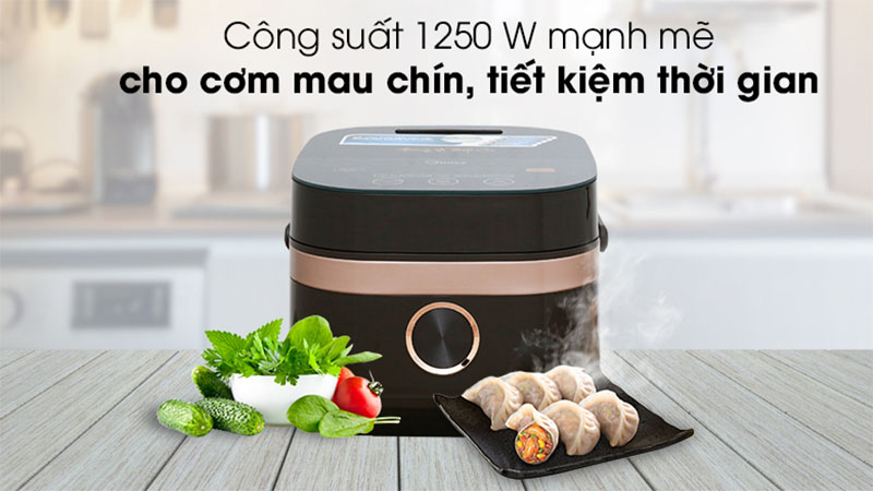 Nồi cơm điện cao tần Midea MB-HS4008 - Hàng chính hãng