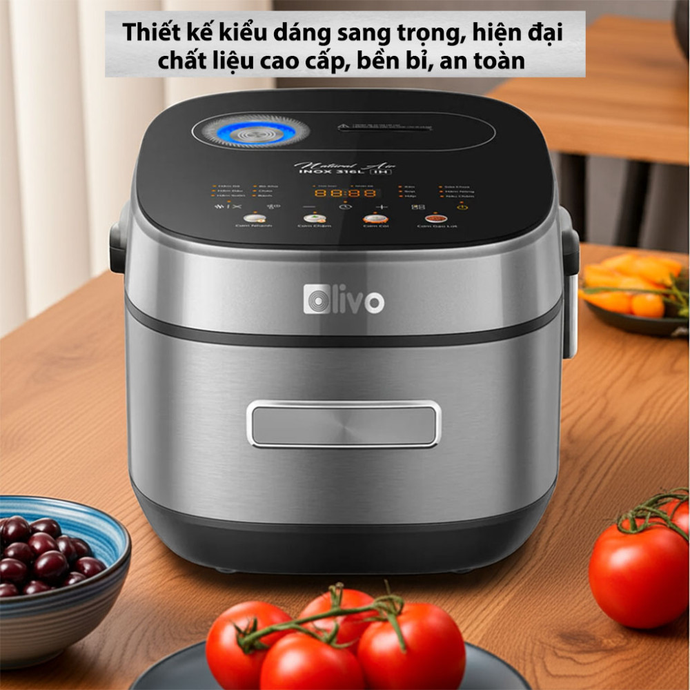 Nồi cơm điện cao tần Olivo RC900IH 1.5L  - Hàng chính hãng