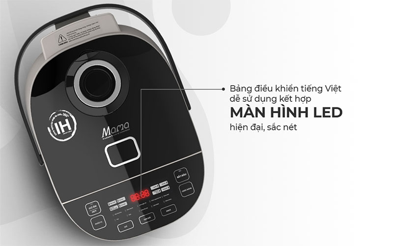 Bảng điều khiển của Nồi cơm cao tần Sunhouse Mama SHD8959