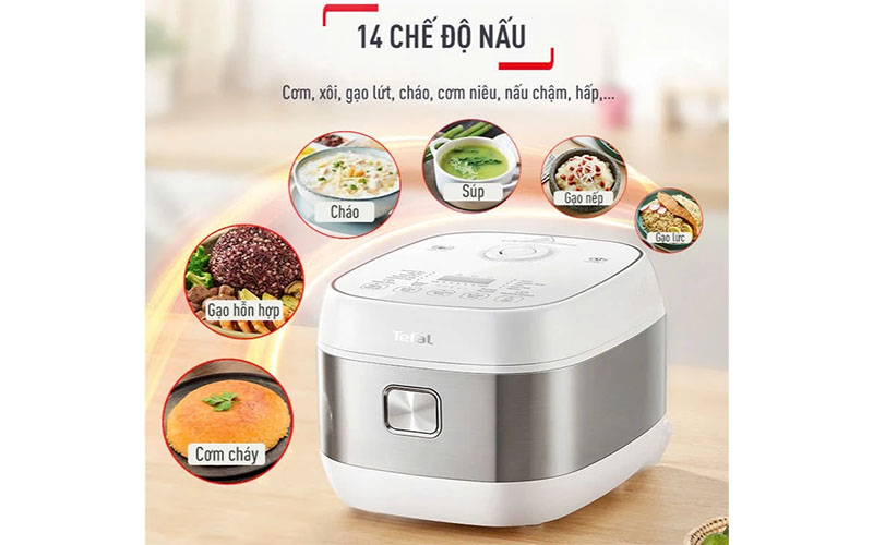 Nồi cơm điện cao tần Tefal 1.5 lít RK8131Y0 - Hàng chính hãng