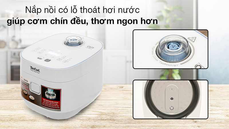 Nồi cơm điện cao tần Tefal RK522168 - Hàng chính hãng