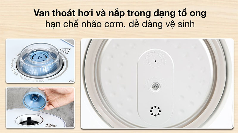 Nồi cơm điện cao tần Tefal RK762168 - Hàng chính hãng