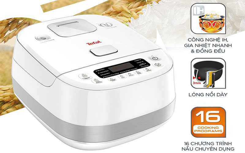 Nồi cơm điện cao tần Tefal RK808168 - Hàng chính hãng