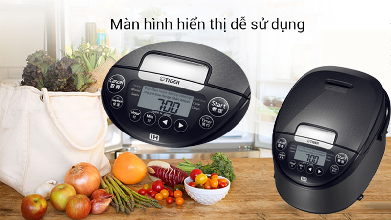 Nồi cơm điện cao tần Tiger JPW-G18W - Hàng chính hãng