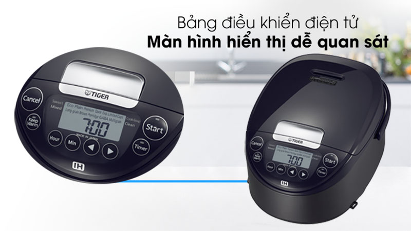 Nồi cơm điện cao tần Tiger JPW-H10V - Hàng chính hãng